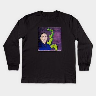 HP LOVECRAFT, AMERICAN GOTHIC WRITER Kids Long Sleeve T-Shirt